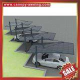 Outdoor Garden Sunshade Rain Aluminium Aluminum Alloy Metal PC Polycarbonate Parking Carport Car Port Shelter Canopy Awning Cover thumbnail-4