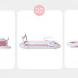 Plastic Baby Folding Bathtub With Temperature Foldable Portable Bath Tub thumbnail-5
