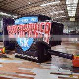 Durable 0.9mm PVC Tarpaulin Advertising Inflatables Outdoor Blow Up Billboard With Custom Banner thumbnail-5