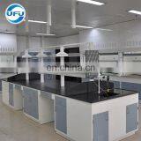 Chemical Laboratory Floor Mounted Full Steel Lab Island Bench thumbnail-3