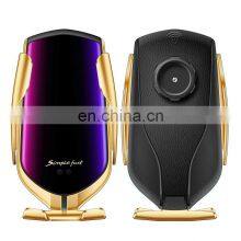 Shenzhen 2020 New Automatic Car Wireless Charger Pad Induction Fast Best Wholesale Magnetic Wireless Charger Car Mount