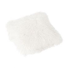Real Fur Pillow Case Washable Luxury Soft Mongolian Tibetan Sheepskin Throw pillow Cover for Sofa Bedroom