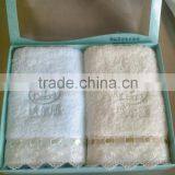 Embroidery /lace/ Gift /custom Made Gift Box /gift Towel thumbnail-2