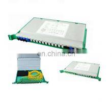 PLC Optical Splitter Tray Assembly Type Single Mode SC LC FC ST UPC APC Fiber Optic PLC Splitter Tray Assembly thumbnail-3