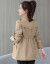 Short Trench Coat Women in 2021 New Spring and Autumn Fashion Korean Edition Temperament Casual Thin Coat Small Waist Thin Early Autumn Coat thumbnail-2