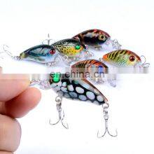 4.5cm 4g Minnow CrankBaits Wholesale Nature Color Tone Crankshad Fishing Lures thumbnail-1