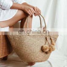 Vietnamese Handmade Straw Bag Bamboo Weave Handbag thumbnail-3