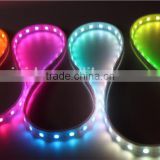 18W/meter 60LED/M 5050 SMD Type DC5V WS2812 LED Strip Light One IC Drives 3 SMD Support Both Full Color and Dream Color Changing