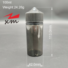 Factory 100ml Vape PET Bottle Childproof E-liquid Plastic Dropper Oil Ink Squeeze Bottle Tip Lid 10ml 30ml 50ml Liquid Juice thumbnail-5