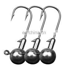 Byloo High Quality 50PCS Premium Fishhooks 10 Sizes Carbon Steel Fishing Hooks W/Portable Plastic Box Strong Sharps Fish Hook