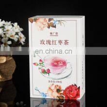 Free Samples China Supplier Small Boxes Packaging Folded Custom Printed LOGO Oil Paper White Paper Card Box Packaging thumbnail-5