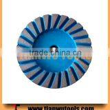 Abrasive diamond cup grinding wheels