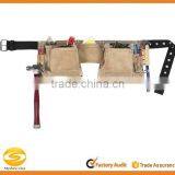 Custom Leathercraft Suede Construction Work Apron, Heavy Duty, 12 Pocket thumbnail-1