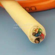 Twisted-pair Shielded 8-core Towing Chain Signal Cable Cable + Power Supply RVV2 x 0.5/0.75/1.0/1.5/2/3 Combined Polyurethane Cable thumbnail-1