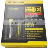 The original nitecore i2 18650 lithium battery charger for car battery