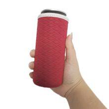 Embossed Patten 16oz Reusable Neoprene Insulated Can Coozies Cup Holder Sleeve for Beer Coffee Beverage Tin thumbnail-2