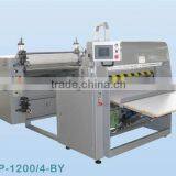 PVC, PET, APET, PETG Shrink Film Leveling and Slicing Machine