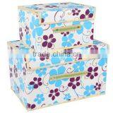 Foldable Non-woven Black Paper Shoe Storage Box thumbnail-2