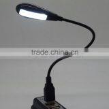 6500K To 7000K Color Temperature SMT LED Black/White LED USB Book Light thumbnail-2