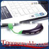 Creative Eggplant Design Multiple 4 Port Usb 2.0 Hub For Iphone thumbnail-4