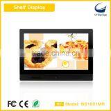 10 inch LCD shelf display, digital shelf display video display BS1001MR used in retail stores, supermarkets