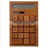 Bamboo Creative Calculator ,Eco-friendly Office Products, Bamboo Calculator for Hotel& Coffe Shop Dispaly thumbnail-1