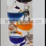 Wooden Galileo Thermometer With Gold Plated Temperature Tags thumbnail-2