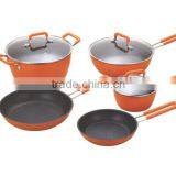8PCS Forged Aluminum Cookware Set C1135