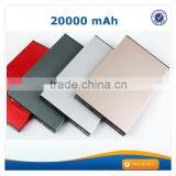 AWC834 Hot Selling Slim Panel Intelligent Charger 20000mah Eveready Power Bank thumbnail-1