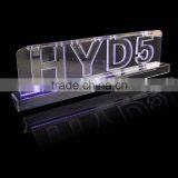 High Quality Acrylic Ice Sculpture With LED Lights, LED Edge Sign thumbnail-2