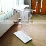Lowest Price Acrylic Organic Glass Pulpit Church Podium thumbnail-4