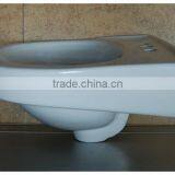 Bathroom Ceramic Colored Wash Basin Without Pedestal thumbnail-5