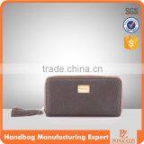 M4203 Best Price Hot Sell pu Guangzhou Factory Tassels Clutches Wallet thumbnail-1