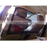 Front Seat Net Pet Barrier - Large Block Area & Metal Poles At the Top Against Pet Pushes thumbnail-2