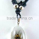 Real Baltic Insect Amber Bead Necklace Design thumbnail-2