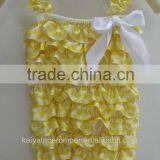 Latest!!babies Summer Clothes Chevron Rompers Adorable Baby Clothes Fashion Baby Satin Carters With Bows Chevron Romper thumbnail-1