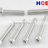 screw manufacturer din 7984 thin head socket screws