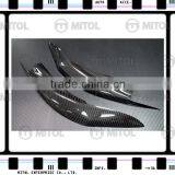 For Subaru WRX 2014- Carbon Fiber Car Headlight Eyelids Car Eyebrows thumbnail-1