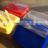 2015 Made in China Colorful Plastic Divider Lunch Box thumbnail-2