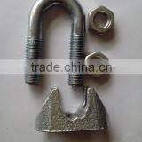 Hot Dip Galvanized US Type Malleable Wire Rope Clip thumbnail-3