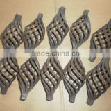 decorative wrought iron basket for fencing