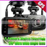 High Performance Full HD 1080P Car Camera with GPS Carcam HD Car DVR GS8000l