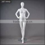 Small Realistic Body Painting Display Fiberglass Female Mannequin thumbnail-3