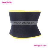 Black And Yellow Running Belt Waist Pack Embossing Waist Trimmer Belt thumbnail-2