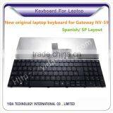 Spanish/SP Laptop Keyboard for Gateway NV-53 NV-59 With SP Layout Quality Choice thumbnail-1