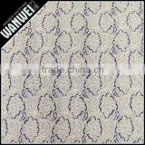 6 Discount Hot Sales High Quality Heavy Fabric Big Lace Design Multi Color White and Pink Guipure Long Dress Lace 7038