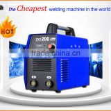 Blue manual welding machine ZX7 ARC 200 inverter welder
