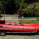 motor pvc inflatable boat
