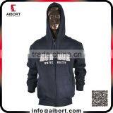 Custom Nany Mens Embroidery Zip Sweatshirt