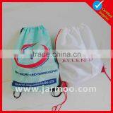 Custom Printed Clear Vinyl Pull String Bag thumbnail-6